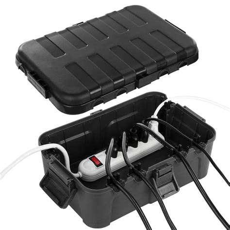 tool box with electrical outlet|box for power strip.